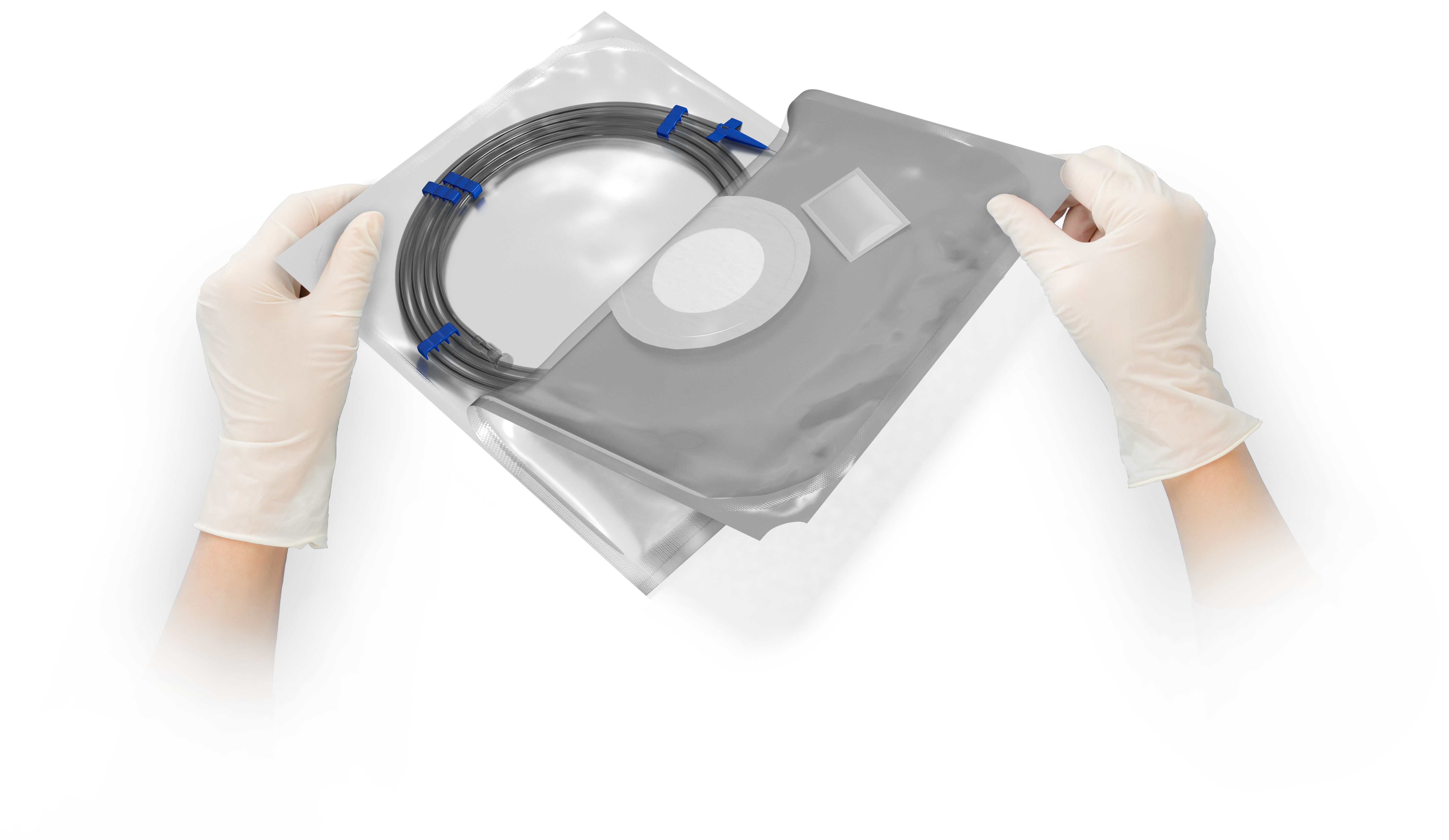 Medical equipment packaging opening