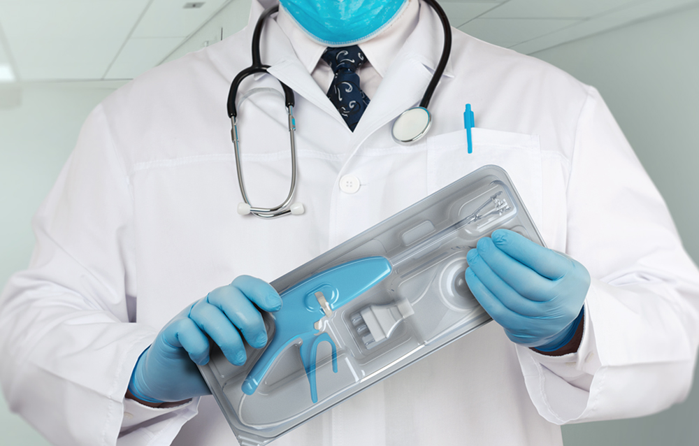 Thermoformed trays doctor